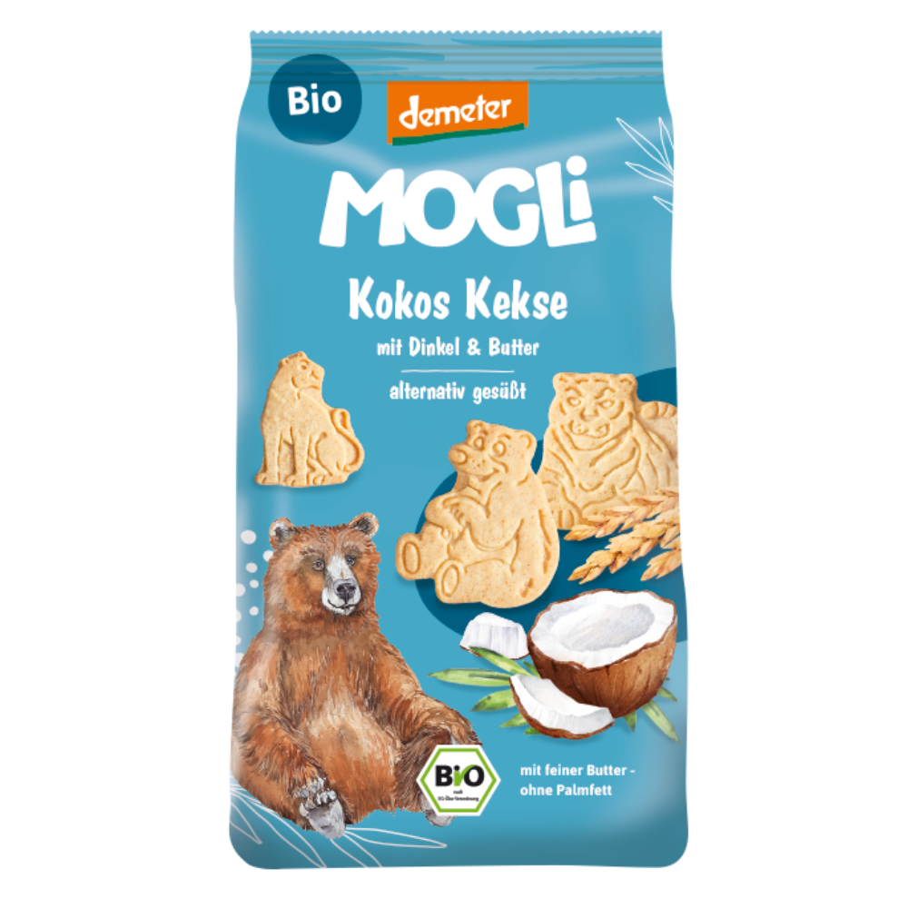 Bio Kokos Kekse 125g**