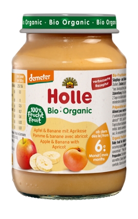 Apfel & Banane mit Aprikose190g