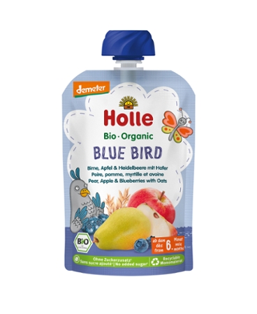 Blue Bird -Birne, Apfel & Heidelbeer mit Hafer, 100g#
