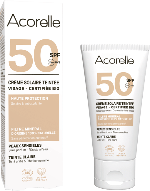 TESTER  Sonnencr. Gesicht getönt hell LSF 50, 50ml