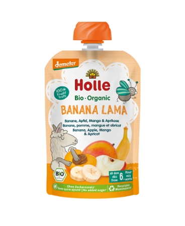 Banana Lama - Banane, Apfel, Mango & Aprikose, 100g#