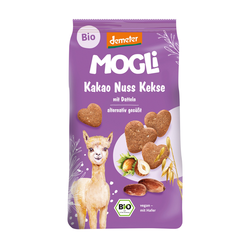 Bio Kakao Nuss Kekse 125g