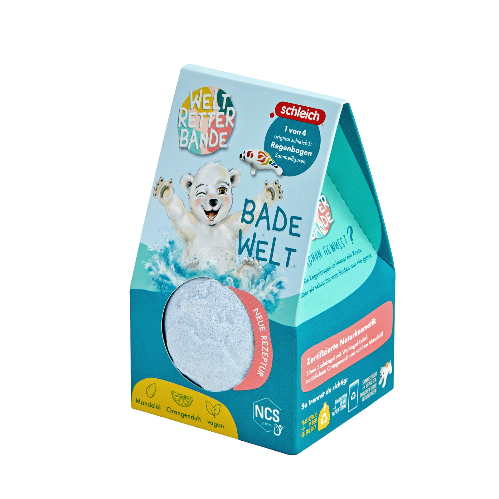Weltretterbande Badebombe fruchtig 170g