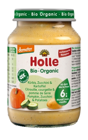 Zucchini & Kürbis mit Kartoffel190g