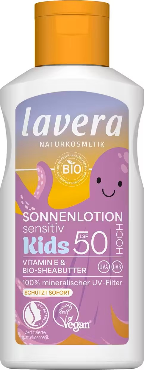 Lavera Sonnenlotion Sensitiv Kids LSF 50 100ml