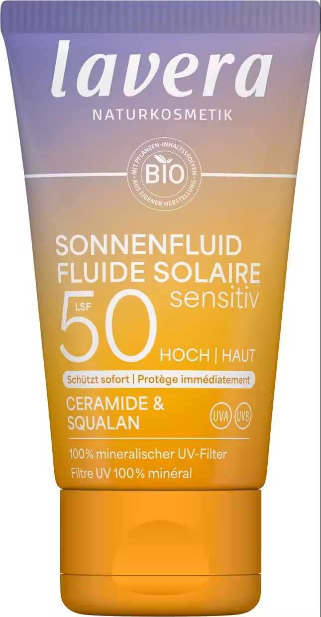 Lavera Sonnenfluid Sensitiv LSF 50 40ml